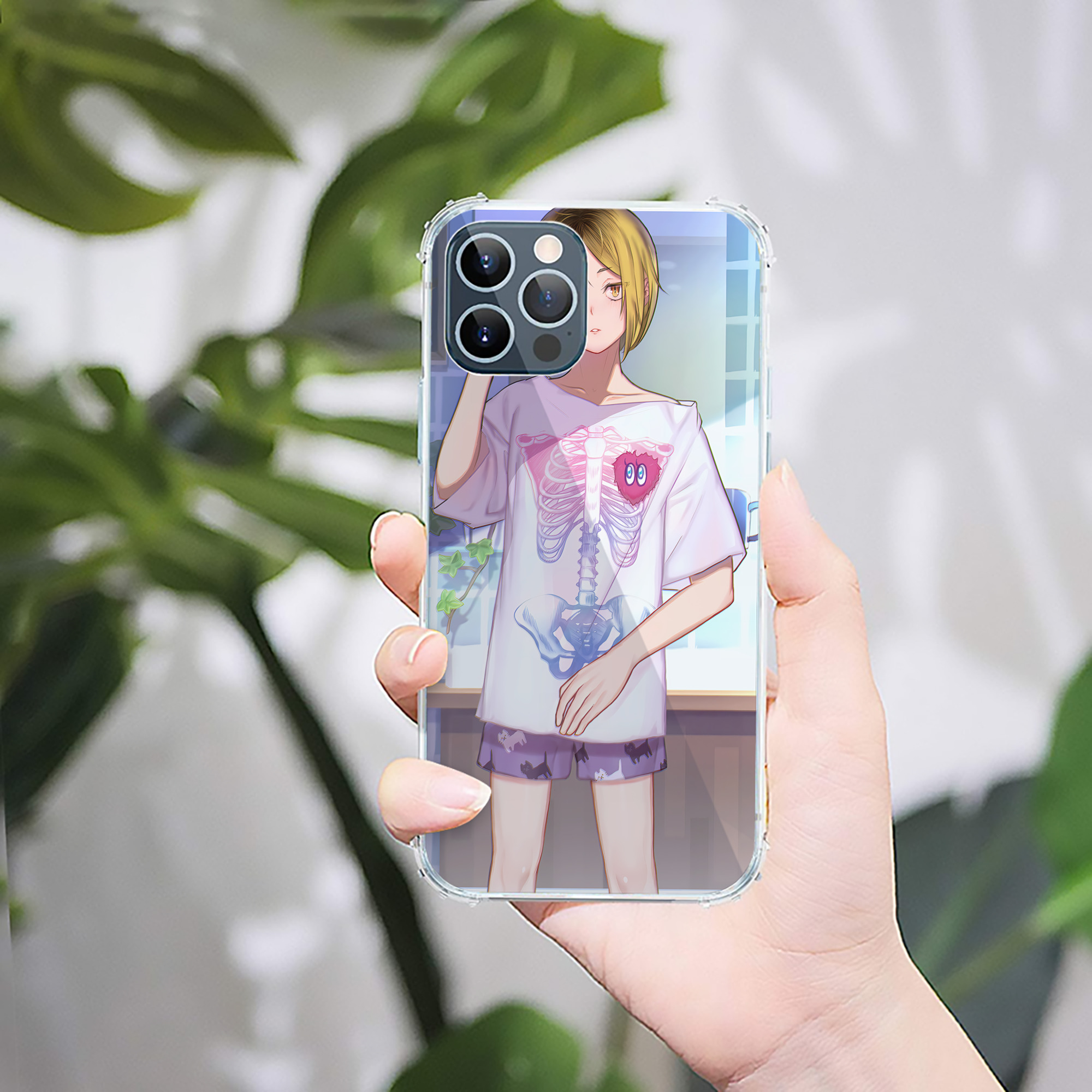 （画像用） ハイキュー!! Haikyu!! 【iPhone 12シリーズ対応】透明スマホケース（クリアソフトケース）